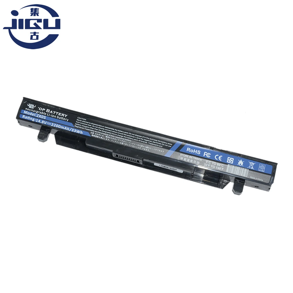 Аккумулятор для ноутбука JIGU 0B110-00350000 A411424 A41N1424 ASUS FX-Plus FX-PRO G552VX GL552 GL552J ZX50 ZX50J ZX50V ZX50VW
