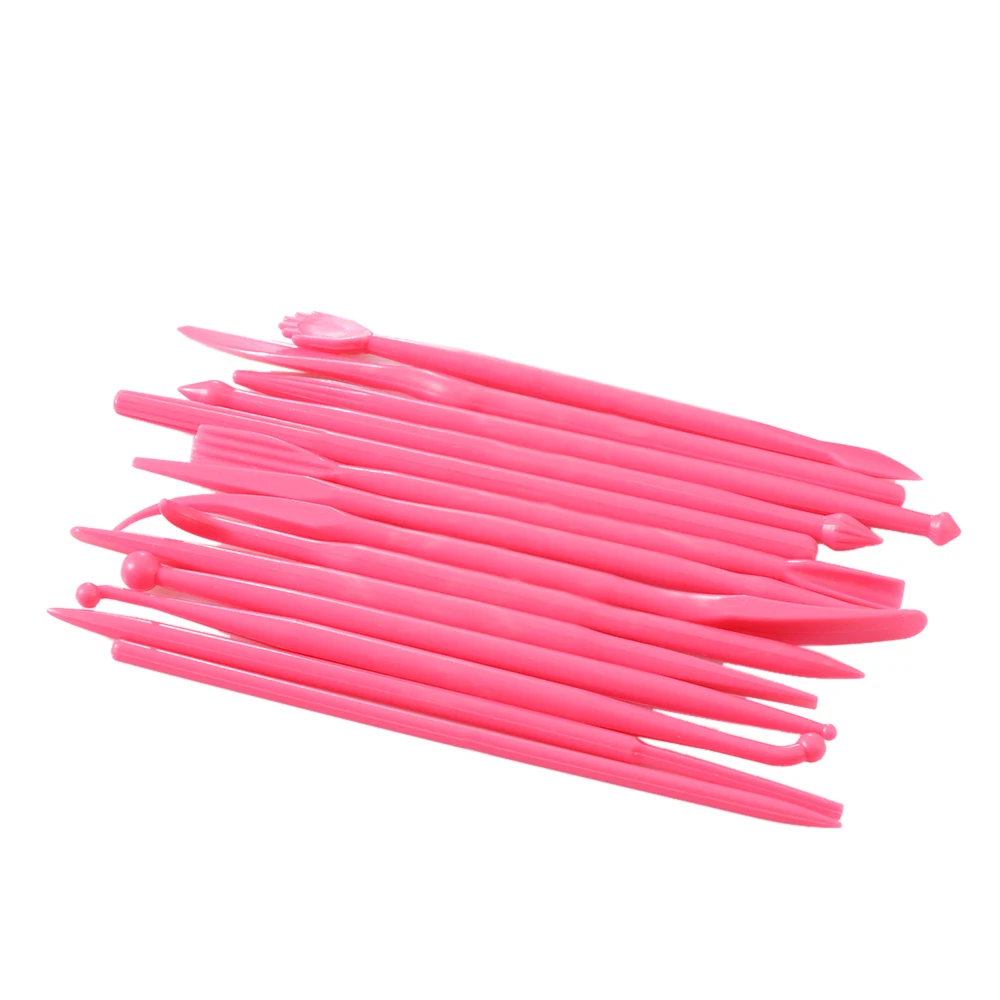 

Hot 14Pcs Cutter Fondant Cake Decorating Sugarcraft Mold Paste Cake Mold Kit Plastic Baking Tool