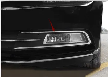 

High Quality Stainless steel Front Fog lamps cover Trim Fog lamp shade Trim For Volkswagen VW Passat B8 2017 2018 2019