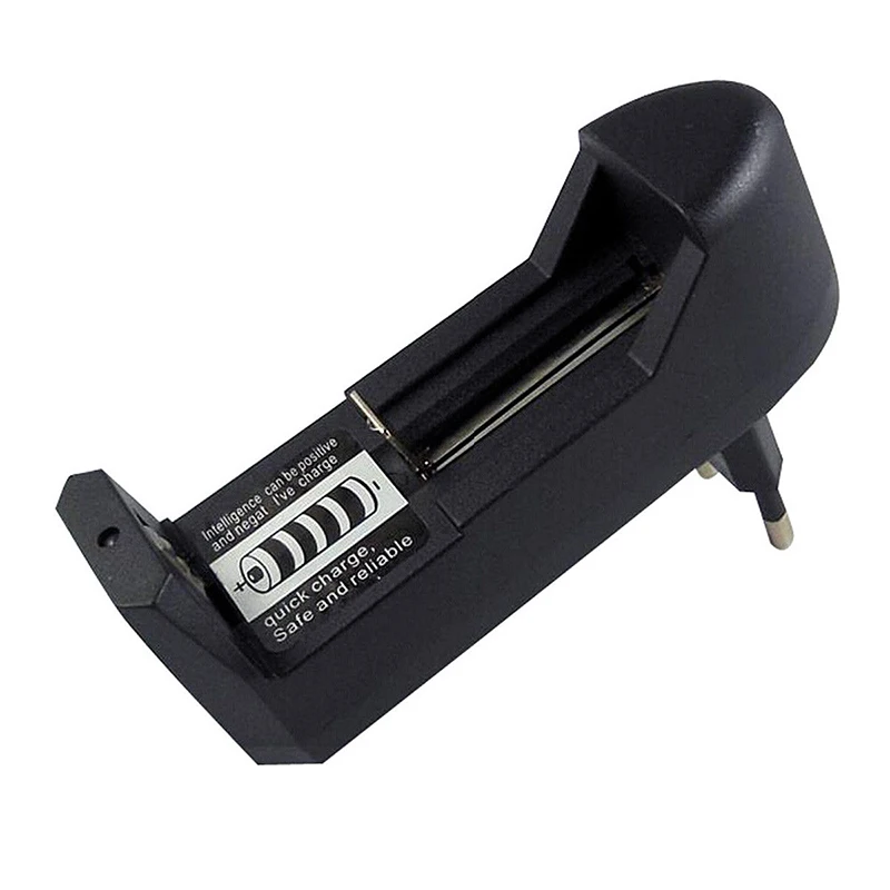 

DOITOP 3.7V Universal Rechargeable Lithium Battery Charger Single Charging Smart Charger For 18650 16340 14500 26650 Li-ion