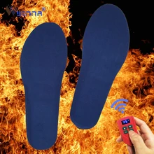 Unisex 2000 mAh Electrically Heated Insoles with LED Remote Control Winter Outdoor Sport Keep Warm Pads Thermal Increase Insole Unisex 2000 mAh Electrically Heated Insoles with LED Remote Control Winter Outdoor Sport Keep Warm Pads Thermal Increase Insole