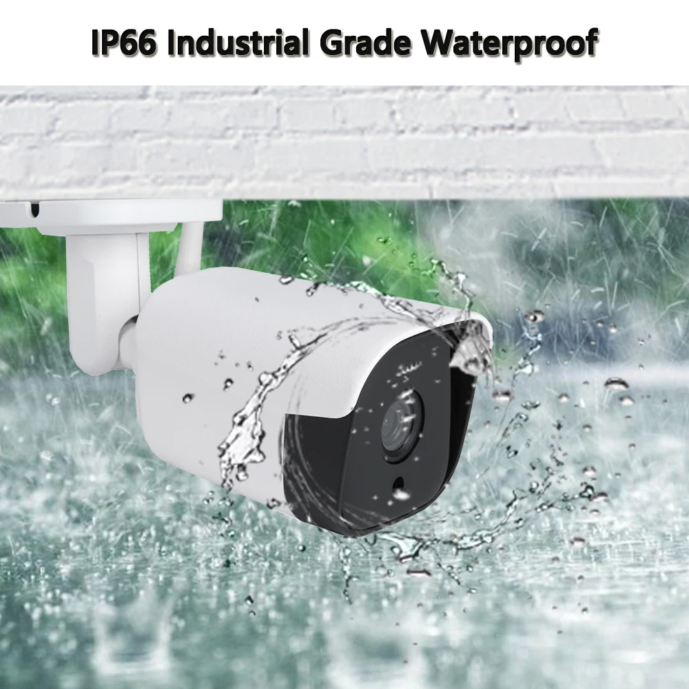 Hamrotte Onvif Wifi камера ICsee Беспроводная ip 5MP HD наружная Водонепроницаемая ночного