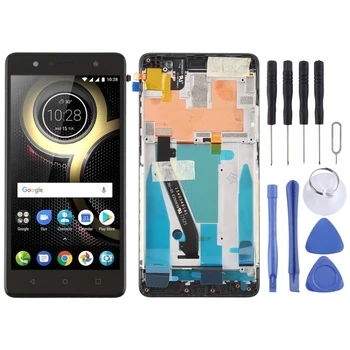

High Quality LCD Screen and Digitizer Full Assembly Lcd Replacement Glass with Frame for Lenovo K8 Plus With Tools