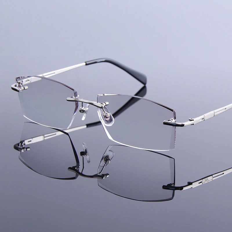 Buy New Fashion Men Reading Glasses Frameless Computer