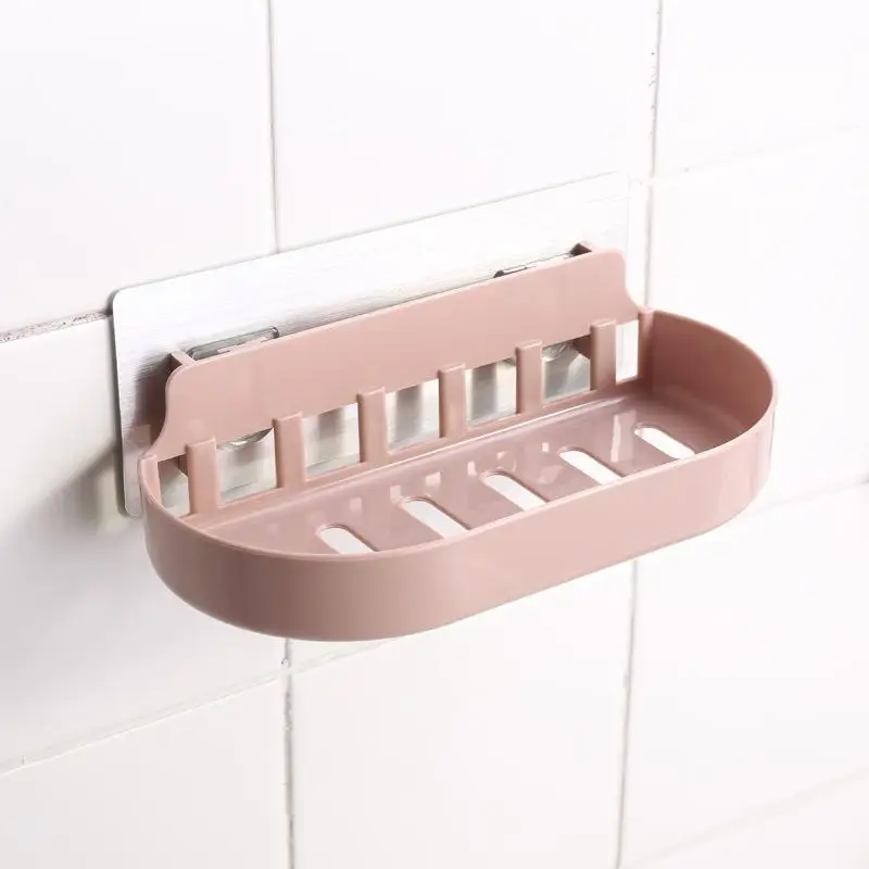 Non trace Sticker Removable Wall Adhesive Shower Caddy Bathroom Shelves