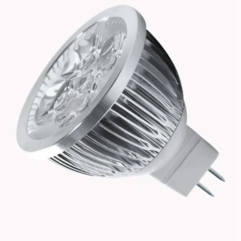 

New 4W Dimmable MR16 LED Bulb/3200K Warm White LED Spotlight/50 Watt Equivalent Bi Pin GU5.3 Base/330 Lumen 60 Degree Beam Ang