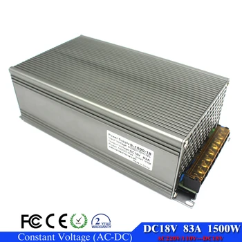 

regulated switching power supply 18V 1500W Ac-Dc Converter 83A Driver 220V 110 AC DC18V SMPS For cctv 3d printer CNC Motor CCTV