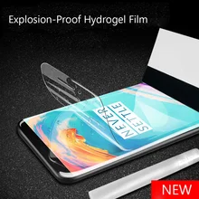 3D Soft Hydrogel Screen Protector For Oneplus 7 Pro Film Full Screen Protector For Oneplus 6T 3 5T 3T Protective Film Not Glass