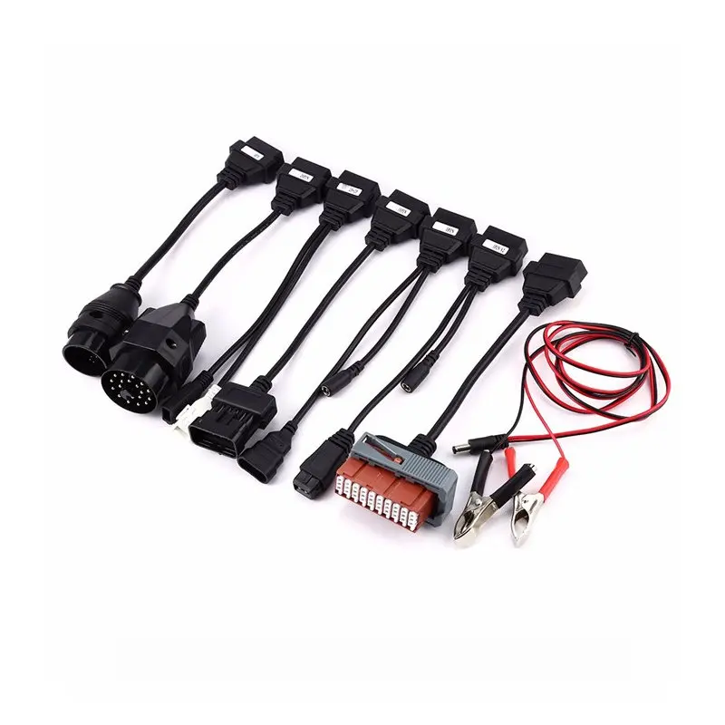 Полный комплект автомобильных 8 кабелей и для грузовика cdp tcs Plus mvd Multidiag pro OBD2