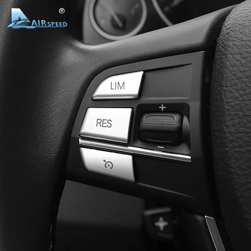 Airspeed ABS автомобильные кнопки на рулевом колесе Декоративные Чехлы аксессуары для
