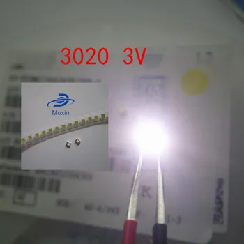 

1000PCS/lot EVERLIGHT LED Backlight 0.5W 3V 3020 3021 3022 Cool white LCD Backlight for TV TV Application