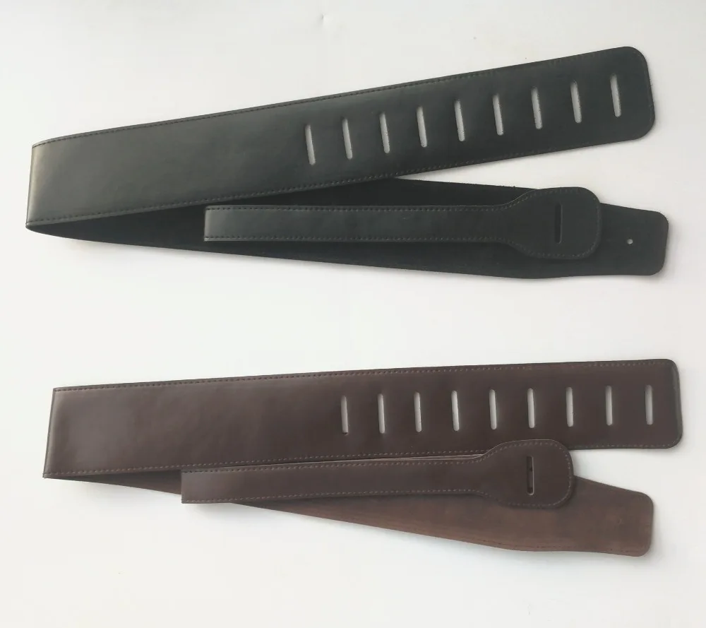 Adjustable Guitar Strap Belt PU Leather Acoustic Folk Electric Bass