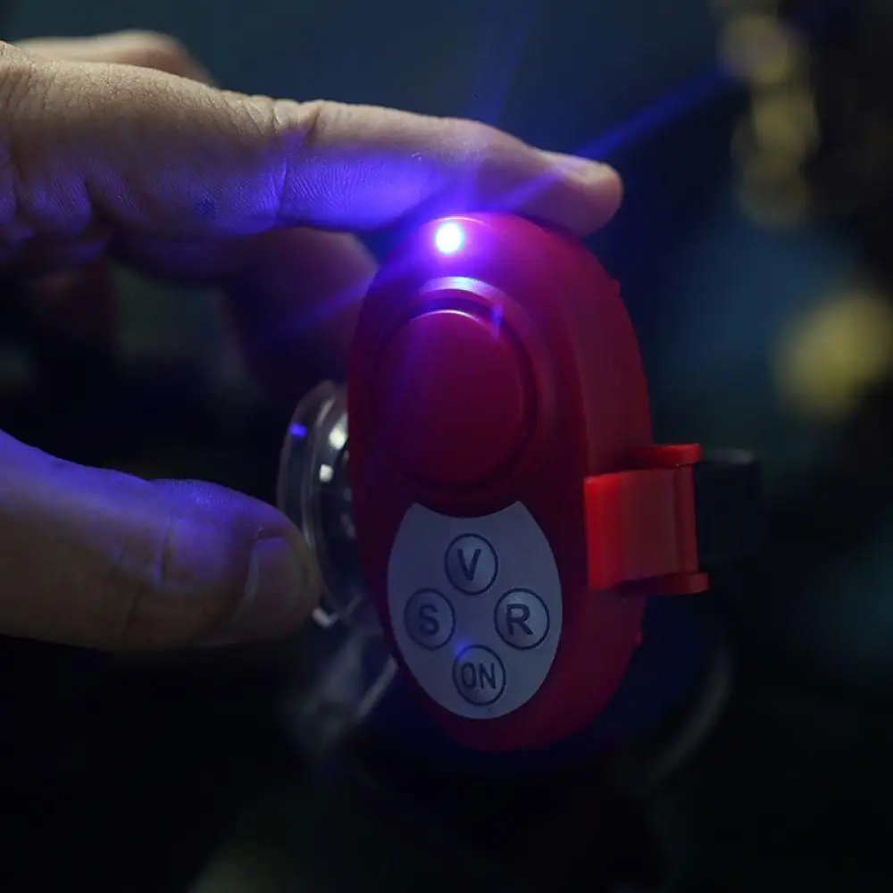 

2019 Waterproof Electronic LED Light Fish Bite Sound-light Alarm Bell Clip On Fishing Rod(included music)