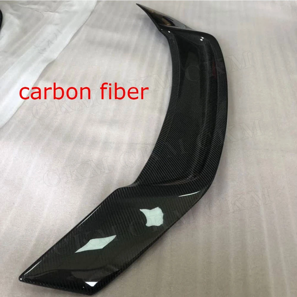R style углеродное волокно/FRP задний спойлер для багажника для Volkswagen VW Passat CC Sandard 2009 - Цвет: carbon fiber