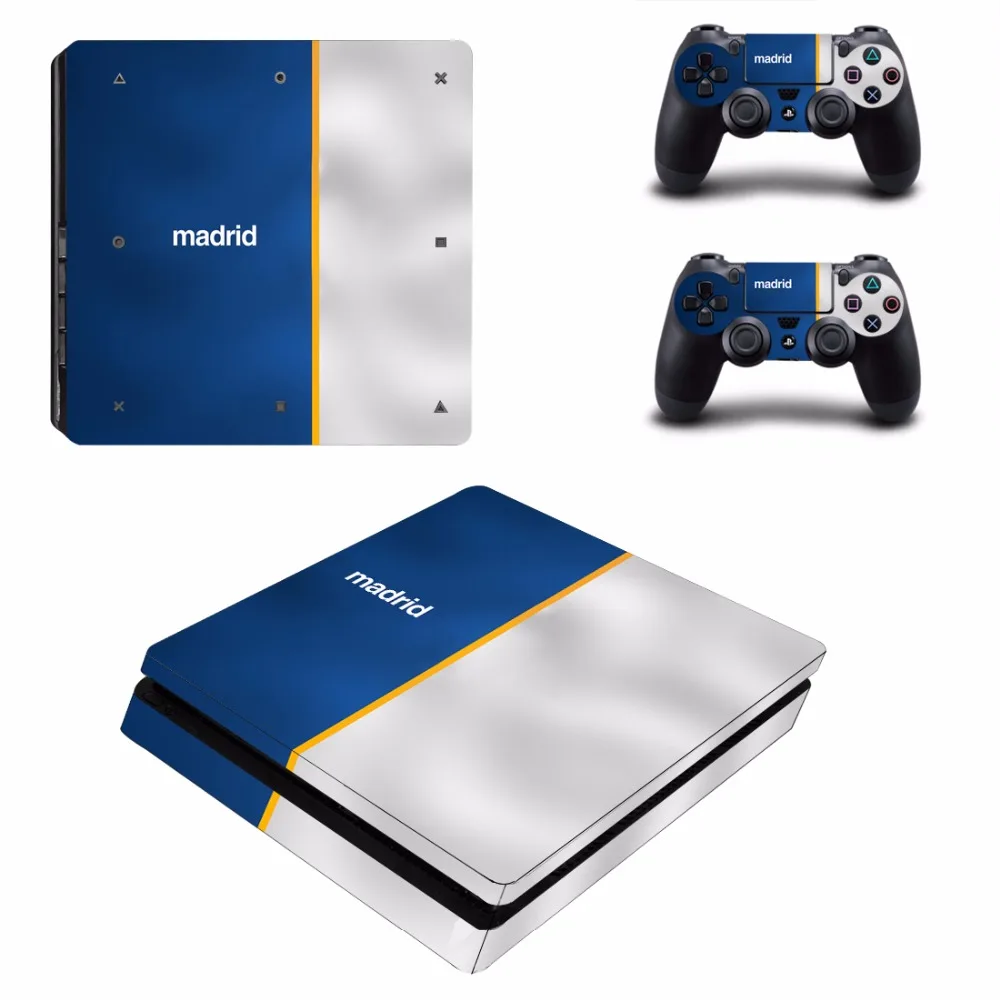 Футбольная PS4 тонкая наклейка для sony playstation 4 и 2 контроллеров PS4 Slim Skins Наклейка виниловая