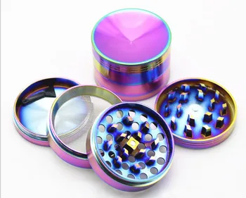 

Four layers colorful tobacco grinder