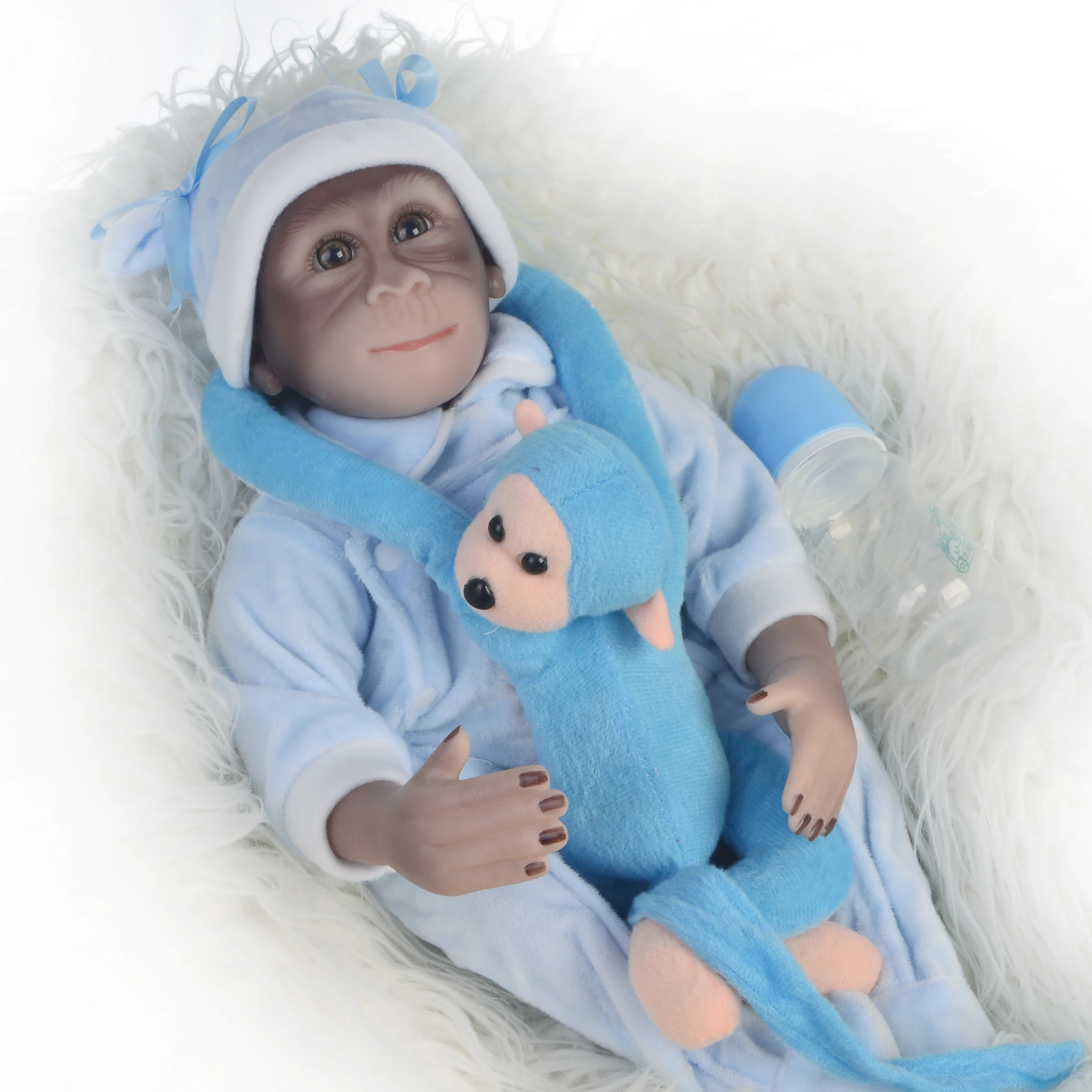 KEIUMI новые классические брюки обезьяна модель куклы 19 ''Reborn Baby Doll Мягкие