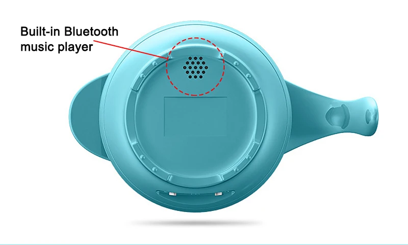 Интеллектуальная Детская теплоизоляционная чаша Электрический нагреватель литиевая батарея Bluetooth музыкальный датчик температуры ложка из нержавеющей стали