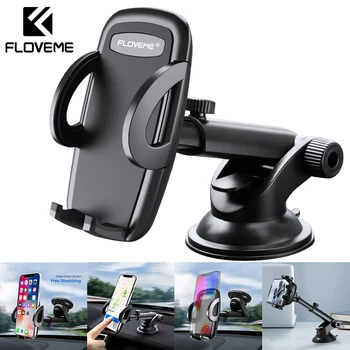 

FLOVEME Car Phone Holder For iPhone X XR XS Max Car Holder For Phone In Car Phone Holder Stand Mount Support Telephone Voiture
