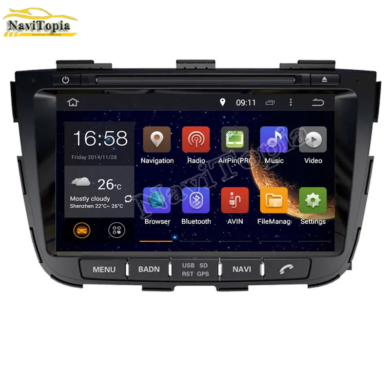 Ectwodvd 4G Оперативная память 32G Встроенная Octa Core Android 8 0 автомобильный DVD gps радио для