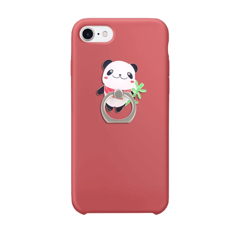 Cartoon Animal Cute Panda Phone Stand Mobile Finger Ring 360 Degree Rotation Holder For IPhone X 6 7 8 Plus Samsung Xiaomi