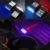 Car Styling Tazza Box di Stoccaggio Titolare USB Lampada Decorativa per la Mercedes Benz W203 W204 W205 W211 W124 W210 W213 W212 GLA Classe CLA