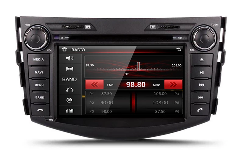 7 &quotавтомобильный dvd плеер с GPS BT/TV USB SD AUX аудио Радио стерео автомобильный
