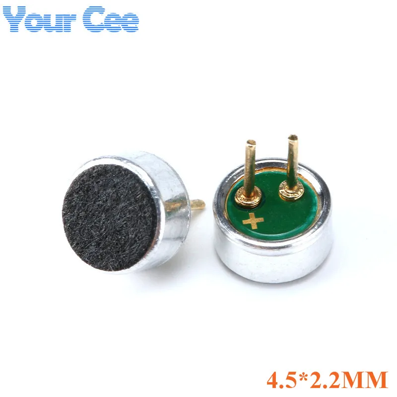 20 шт. конденсаторный микрофон 4 5*2 2 мм 52 дБ|electret microphone|condenser electret microphonemicrophone |