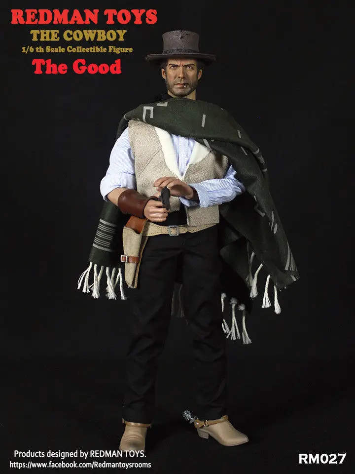 1/6 Redman/игрушки The Good COWBOY Joe 1" Мужская фигурка A Fistful Of dollar RM027