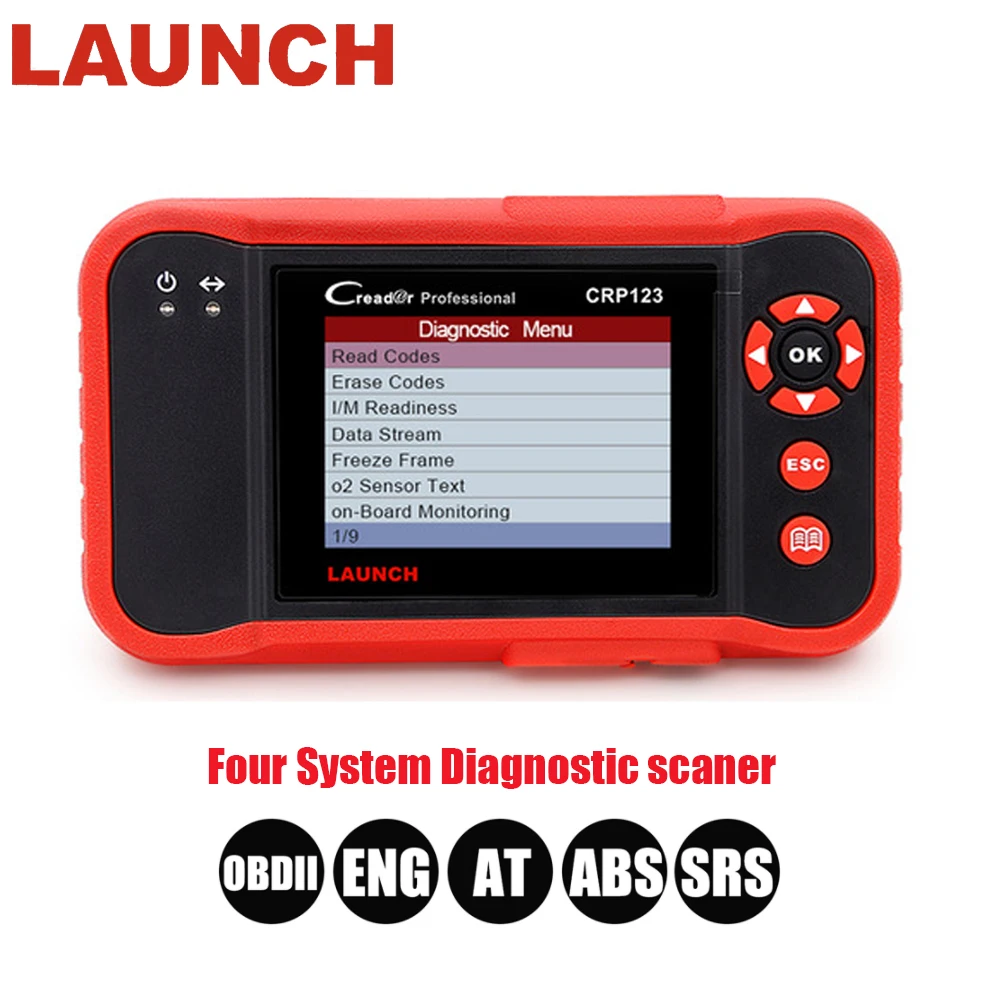 LAUNCH Creader CRP123 Support Engine/ABS/SRS/Transmission Automotive