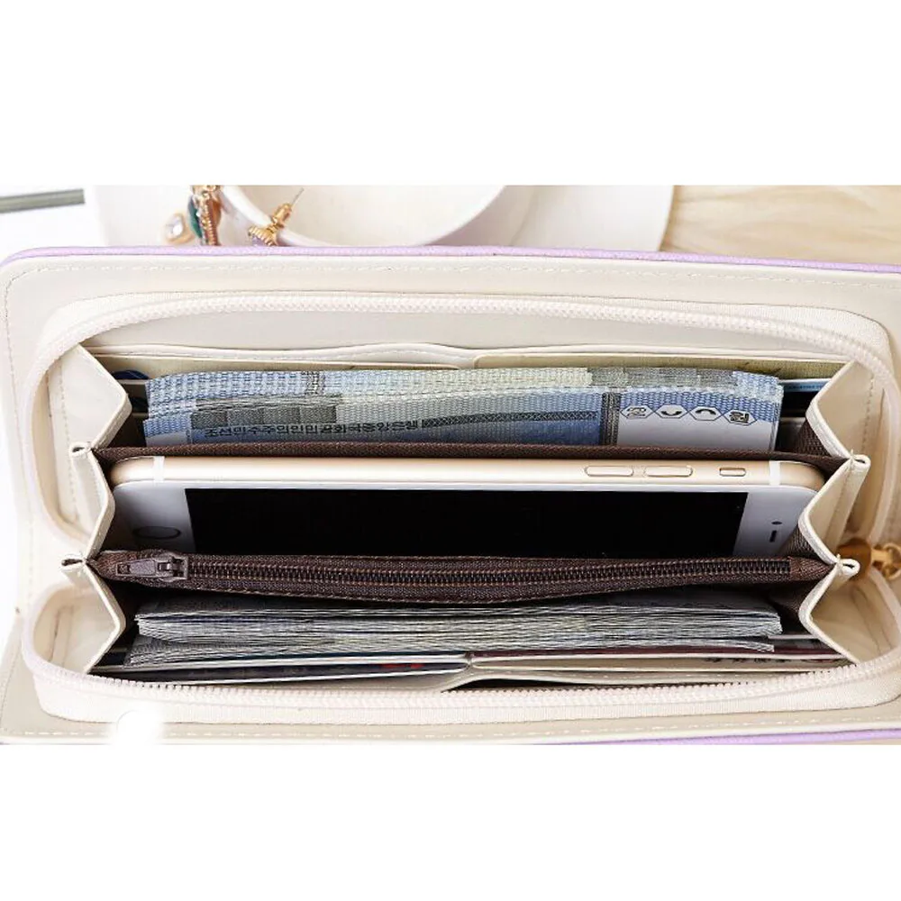 Женский Длинный клатч, кошелек, держатель для карт, сумка, аксессуары для путешествий carteira cuzdan C0.9