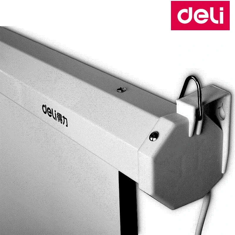 Deli 50492 100 &quot(2080x1480 мм) 4:3 электрический проекционный занавес для конференц зала