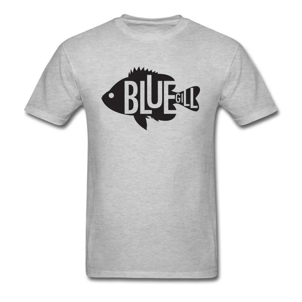 Bluegill 10973 Short Sleeve Tops & Tees ostern Day Round Collar 100% Cotton Man T Shirts Leisure Top T-shirts 2018 Discount Bluegill 10973 grey