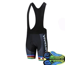 Летние мужские и женские спортивные дышащие велосипедные шорты Астана, одежда для езды на велосипеде, 12D гелевые велосипедные шорты