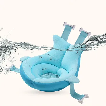 

Bath Floating Pad Mat Baby Bath Tub Pad Shelf Bathtub Seat Cushion Adjustable Infant Shower Mesh Bath Bathing Bathtub Newborn