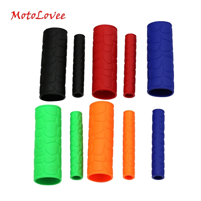 Motolovee Universal 1 Pair Motorcycle Handle Grips Cover With Pattern