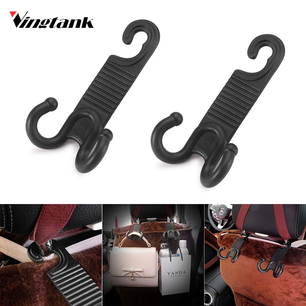 Buy Vingtank 1 Pair Car Bag Hook Vehicle Back Seat