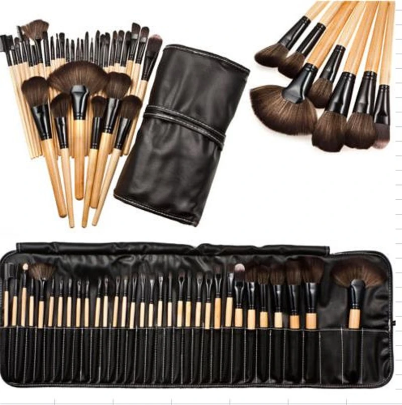 

32Pcs Makeup Brushes Set Professional Eye Shadow Blending Eyeliner Eyelash Eyebrow Brushes Cosmetic Makeup Brush With Bag Beauty