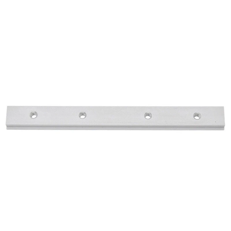 DWZ M6 200mm Slide Slab For T-slot T-track Miter Track Fixture Slot Woodworking Tool