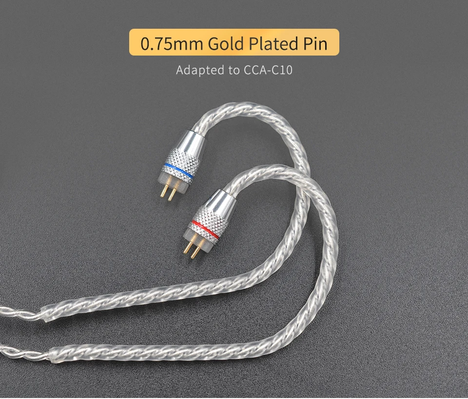 CCA_Silver_Plated_Upgrade_Cable_3.5 mm_Audio_Cable_4_Core_0.75mm_2_PIN_Earphone_Cable_DIY_for_CCA_C10_C04_C16 (7)