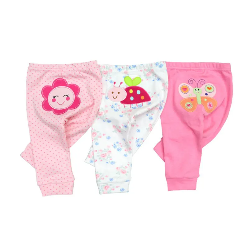 3Pcs Baby Boy Pants Clothes 0-24M Kids Trousers Cotton Unisex roupas de bebe Infant Costume Fashion New Children's Clothing