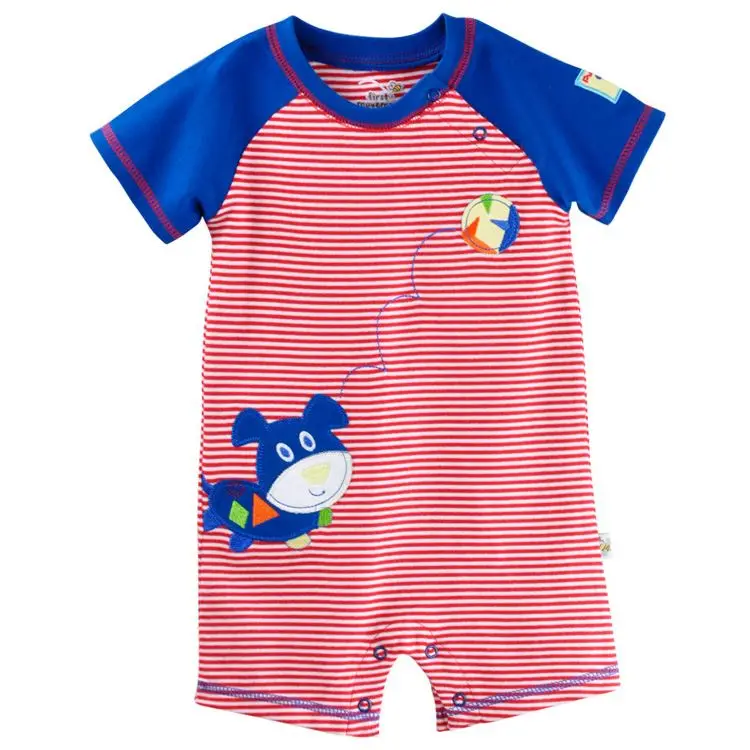 (1piece /lot) 100 cotton 2017 new style Pirates sport baby boy rompers