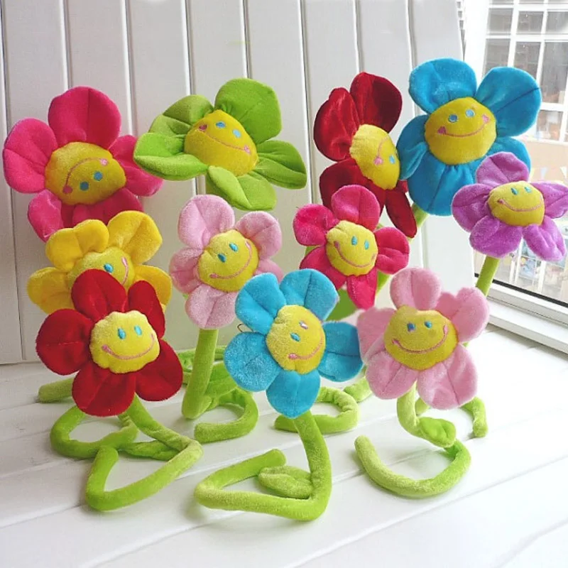

Multifunctional Cartoon Household Toys Room Decors Toys Hobbies Artificial Decor Flower Stuffed Plush Plants Curtain Buckle