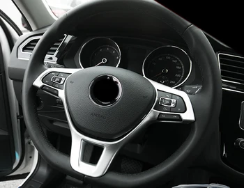 

ABS Matt Steering Wheel Adjustment Button Cover Trim 1PCS For VW Transporter (T6) Multivan 2017 2018