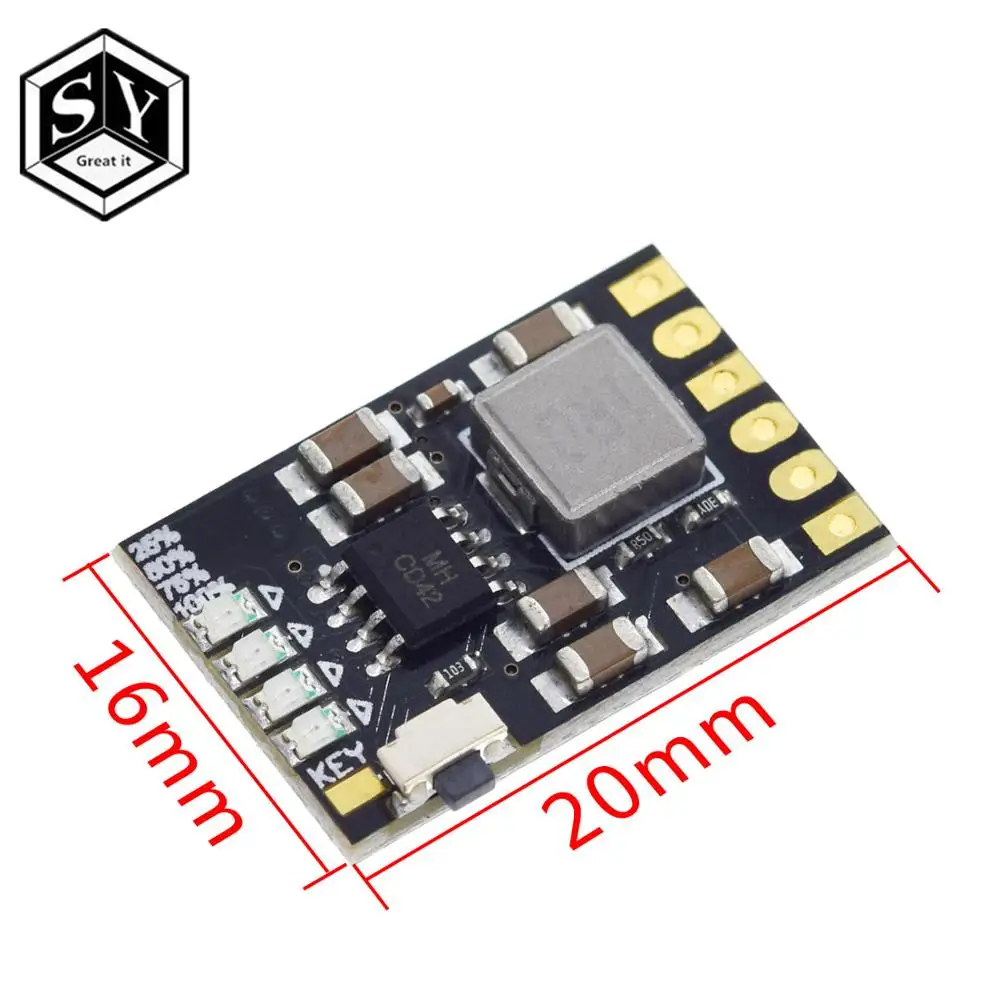 MH CD42 DC 5 V 2.1A Мобильная силовая доска сделай сам 4 2 зарядка/разрядка (boost)/защита