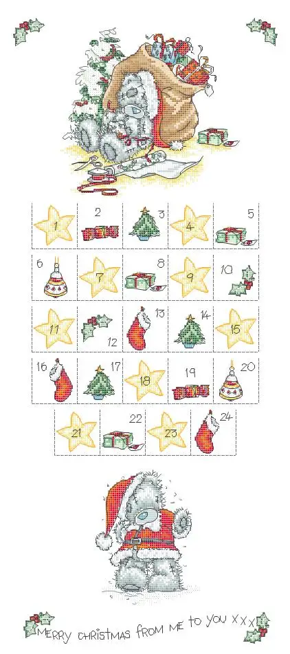 merry christmas tatty teddy