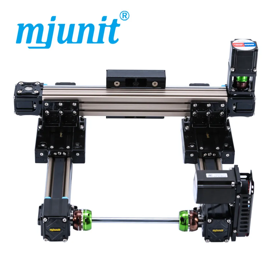 

Mjunit MJ50 xy Paypal принимается горизонтальный или вертикальный использование Cnc линейный направляющий рельс с 500x500 мм ход прямого крепления