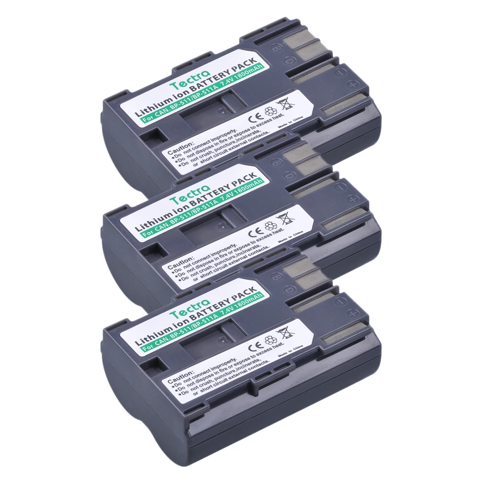 5 Star E-Mall Canon Battery BP 511A For Canon EOS 5D, 50D, 40D, 30D - Foto 8