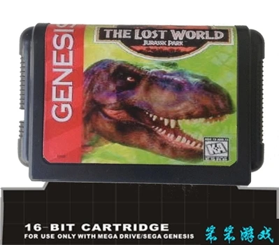 

The Lost World Jurassic Park - 16 bit MD Games Cartridge For MegaDrive Genesis console