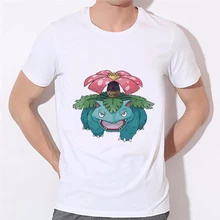 Men Funny Short Sleeve TShirt Anime Pocket Monster Pikachu T-shirt and Pokemon Go Kids T Shirt Boy in Brand Tee Shirts 25-68#